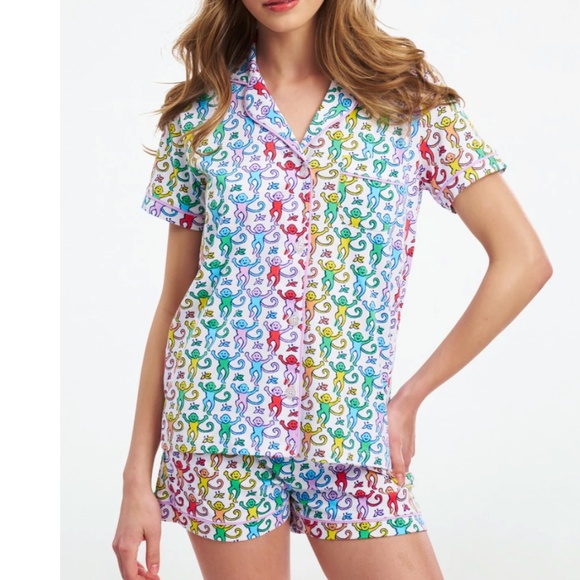 Roller Rabbit Other - Roller Rabbit Xs shorts pajamas pjs disco monkey polo new